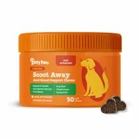 Zesty Paws Scoot Away Anal Gland Support Chews - 50 gustări de ros
