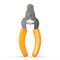 WAHL® Krallenzange orange: L 19,7 x B 1,3 x H 9,3 cm