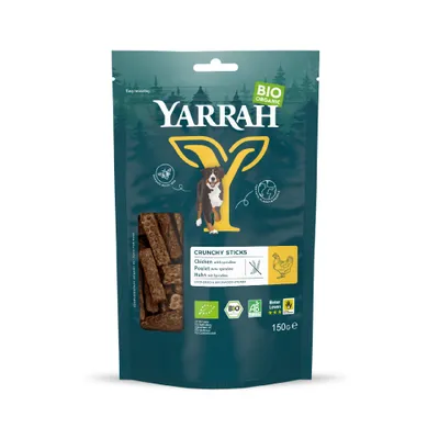 Yarrah Bio ugnstorkade Crunchy Sticks - 150 g