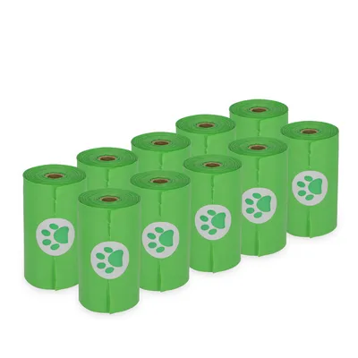 Biológiailag lebomló kutyapiszok zacskó - 10 tekercs (15 db/tekercs) Biológiailag lebomló kutyapiszok zacskó - 10 tekercs (15 db/tekercs)
