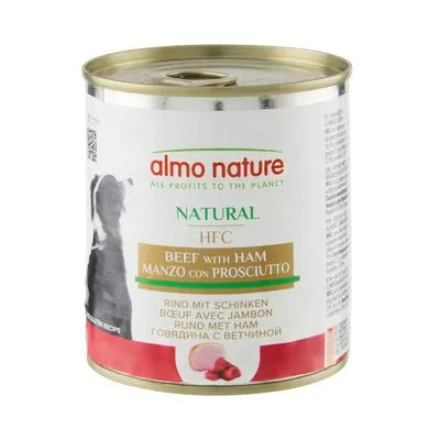 Almo Nature HFC 6 x 280 g / 290 g - Kalf met Ham (290 g)