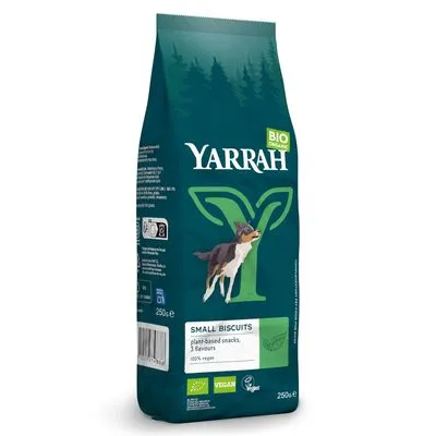 Yarrah biologische vega hondenkoekjes voor kleinere honden - 250 g