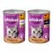 Whiskas 1+ Dosen 24 x 400 g Mix I: Geflügel in Sauce + Huhn in Gelee