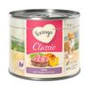 Feringa Classic Meat Menù Kitten 12 x 200 g umido per gattini Tacchino con Zucca ed Erba gatta