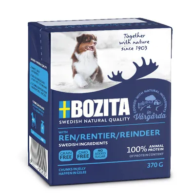 Bozita Bucățele în gelatină 6 x 370 g - Ren