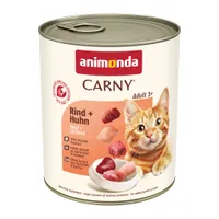 animonda Carny Adult 6 x 800 g - Rind & Huhn