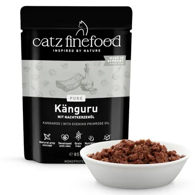 Korzystny pakiet catz finefood Pure w saszetkach, 16 x 85 g Korzystny pakiet catz finefood Pure w saszetkach, 16 x 85 g