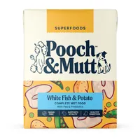 Pooch and Mutt Wet Dog Food -  Fish, Potato & Pea  - Saver Pack: 24 x 375g