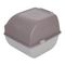 Maison de toilette auto-nettoyante Roll'n clean Omega Paw taupe / gris