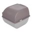 Omega Paw Roll'n Clean Kattenbak Taupe - Omega Paw Roll'n Clean Kattenbak