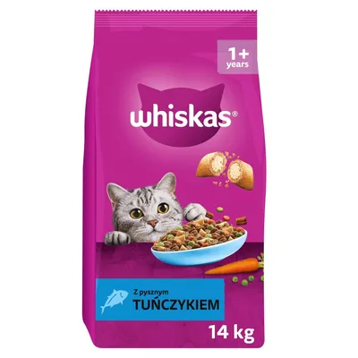 Whiskas 1+ z tuńczykiem - 7 kg