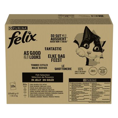 Felix As Good As It Looks Mega Pack 120 x 85g