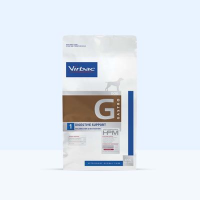 Virbac Veterinary HPM Dog Gastro Digestive Support G1 - 12 kg