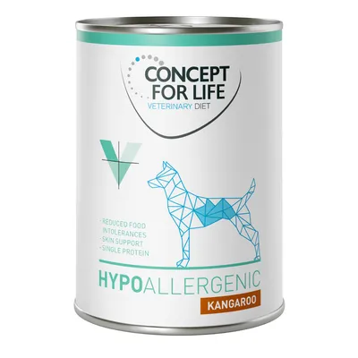Concept for Life Veterinary Diet Hypoallergenic kenguru - 6 x 400 g