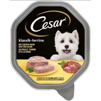 Cesar Classic Trays Chicken & Turkey (28 x 150g)
