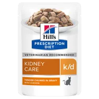 Hill’s Prescription Diet k/d Kidney Care mit Huhn - 12 x 85 g
