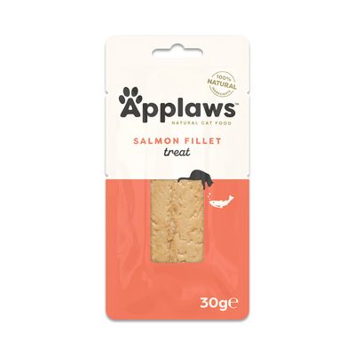 Applaws Cat Salmon Loin výhodné balení: 3 x 30 g
