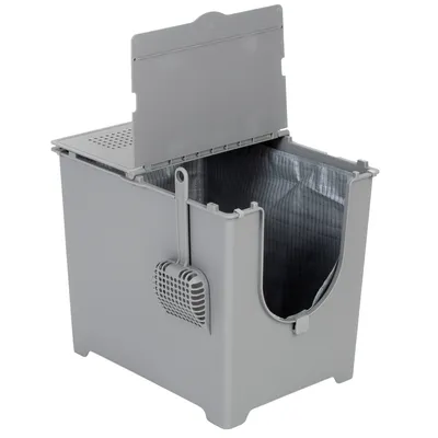 Toilette per gatti Modkat Flip - grigio