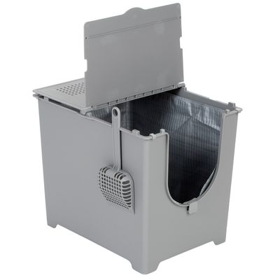 Modkat Katzentoilette Flip grau