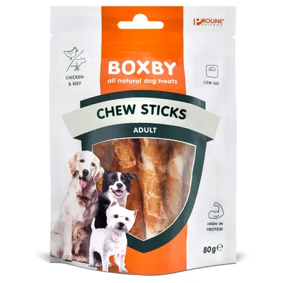 Boxby Chew Sticks au poulet - 80 g