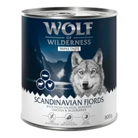 Wolf of Wilderness The Taste Of 6 x 800 g pour chien - The Taste Of Scandinavia