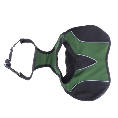 Kabátek pro psy Softshell - cca 55 cm délka zad - zelený