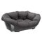 Corbeille Ferplast Siesta Deluxe avec housse Sofà anthracite pour chien et chat lot taille 10 : panier + housse + pieds