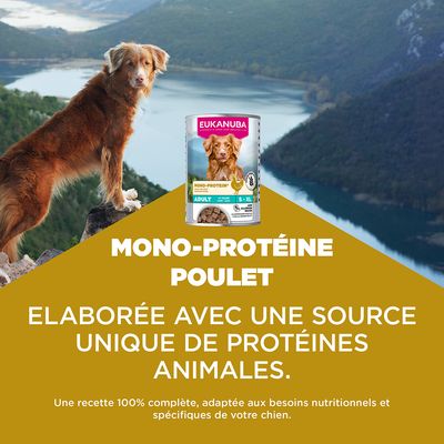 Eukanuba Special Care Adulte Mono-Protéine au poulet - 6 x 400 g