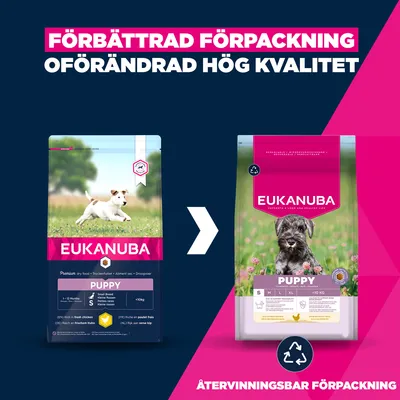 Eukanuba Premium Nutrition Puppy Small Breed Chicken - Ekonomipack: 2 x 3 kg