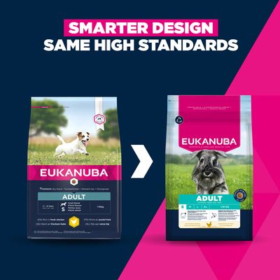 Eukanuba Premium Nutrition Adult Small Breed kana - säästöpakkaus: 2 x 3 kg