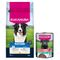 15kg Eukanuba Premium Nutrition Dry Dog Food + 3x400g Wet Dog Food Free! * Mature Medium Breed Chicken (15kg) + Senior Rich in Beef with Pumpkin (3 x 400g)