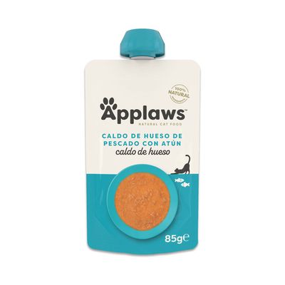 Applaws Caldo de hueso de pescado 48 x 85 g - Pack Ahorro