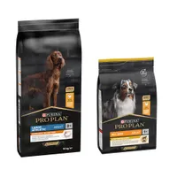 PURINA PRO PLAN 14 kg pienso para perros + 3 kg pienso ¡gratis! - Large Athletic Adult Everyday Nutrition 14 kg + All Sizes Adult Light Sterilised pollo 3 kg