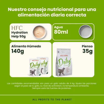 Almo Nature Daily Menu 6 x 70 g - Ternera y cordero