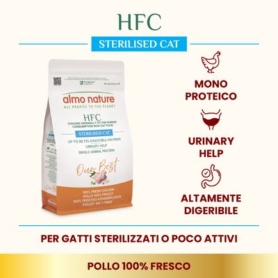 Almo Nature HFC Adult Sterilised Pollo