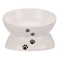 Trixie Tilted Ceramic Bowl - 150ml, 13cm diameter
