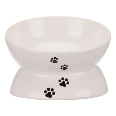 Trixie Tilted Ceramic Bowl - 150ml, 13cm diameter