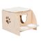 Casetta per gatti Natural Paradise Daisy L 57 x P 42,8 x H 36 cm
