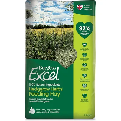 Burgess Excel Hedgerow Herbs Feeding Hay - 2.7kg Burgess Excel Hedgerow Herbs Feeding Hay - 2.7kg