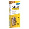 AdTab™ tabletki do rozgryzania i żucia przeciw pchłom i kleszczom dla psów 1szt., 56.25 mg, dla psów o wadze 1,3 - 2,5 kg