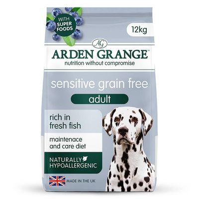 Arden Grange Sensitive Adult - Grain-Free Ocean White Fish & Potato 12kg
