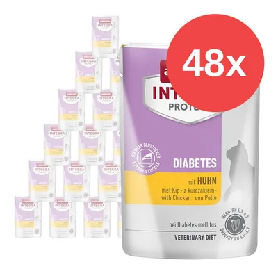 animonda Integra Protect Adult Diabetes 48 x 85 g - výhodné balení - míchané balení (kuřecí a krůtí)