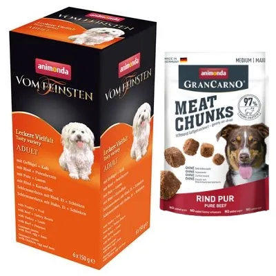 animonda våtfoder hund + 80 g Gran Carno Meat Chunks Medium/Maxi på köpet