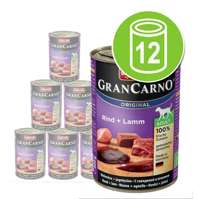 Økonomipakke animonda GranCarno Original Adult 12 x 400 g