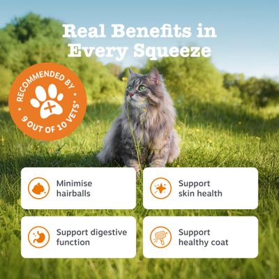 Zesty Paws Anti-Hairball паста для кошек