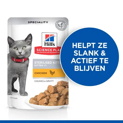 Hill's Science Plan Sterilised Kitten - Kip (12 x 85 g)