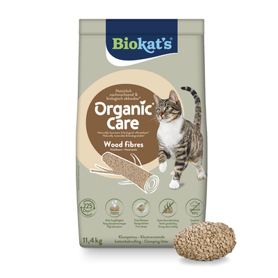 Biokat’s Organic Care постелка с дървесни влакна