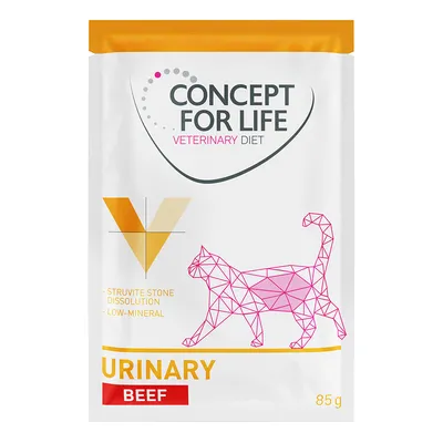 Concept for Life Veterinary Diet Urinary bœuf - maxi lot % : 48 x 85 g