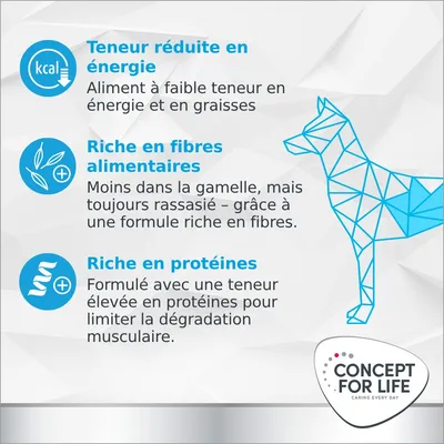 Concept for Life Veterinary Diet Weight Control pour chien - 48 x 400 g
