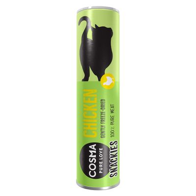 Cosma Snackies frystorkat kattgodis Kyckling 26 g